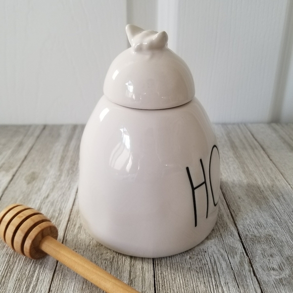 Rae Dunn HONEY Honey Pot - Picture 5 of 7